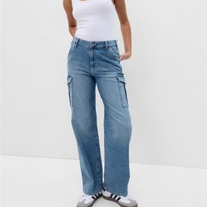 Cotton 90s loose cargo jeans NWT